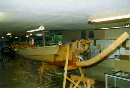 The boat seen from the bow, starboard side, 1998-06-30